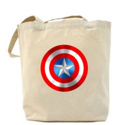 Эко-сумка Captain America 3D Shield-PrintSalon Эко-сумка Captain America 3D Shield
