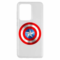 Чехол для Samsung S20 Ultra Captain America 3D Shield - PrintSalon