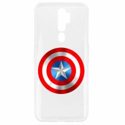 Чехол для Oppo A5/A9 2020 Captain America 3D Shield