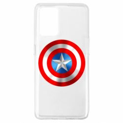 Чехол для Oppo A74 4G Captain America 3D Shield - PrintSalon