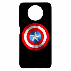 Чехол для Xiaomi Redmi Note 9 5G/Redmi Note 9T Captain America 3D Shield