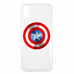Чехол для Xiaomi Redmi 9a Captain America 3D Shield - PrintSalon