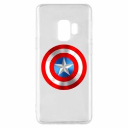 Чехол для Samsung S9 Captain America 3D Shield - PrintSalon