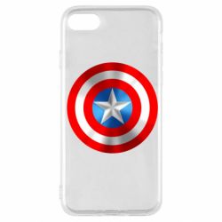 Чохол для iPhone SE 2022 Captain America 3D Shield