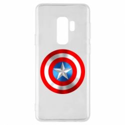 Чехол для Samsung S9+ Captain America 3D Shield - PrintSalon