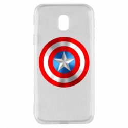 Чехол для Samsung J3 2017 Captain America 3D Shield - PrintSalon