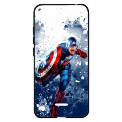 Чехол для Xiaomi Redmi 6A Captain America and splashes - PrintSalon