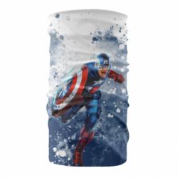 Бандана Captain America and splashes - PrintSalon