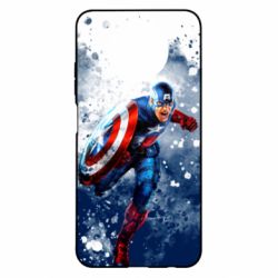 Чехол для Xiaomi Redmi Note 9 5G/Redmi Note 9T Captain America and splashes