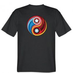 Чоловіча футболка Stedman Captain America & Iron Man - PrintSalon