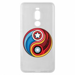 Чохол для Meizu Note 8 Captain America & Iron Man - PrintSalon