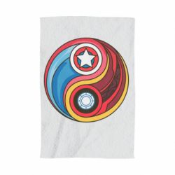 Рушник з принтом Captain America & Iron Man - PrintSalon