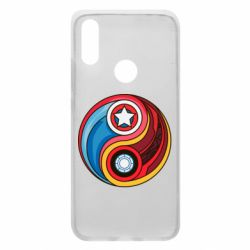 Чохол для Xiaomi Redmi 7 Captain America & Iron Man - PrintSalon