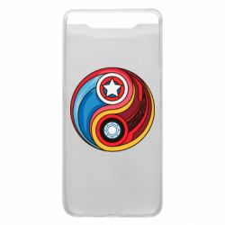 Чохол для Samsung A80 Captain America & Iron Man - PrintSalon