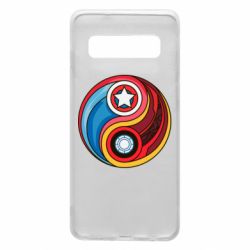 Чохол для Samsung S10 Captain America & Iron Man - PrintSalon
