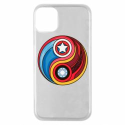 Чохол для iPhone 11 Pro Captain America & Iron Man - PrintSalon