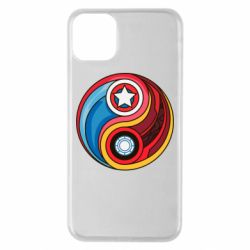 Чохол для iPhone 11 Pro Max Captain America & Iron Man - PrintSalon