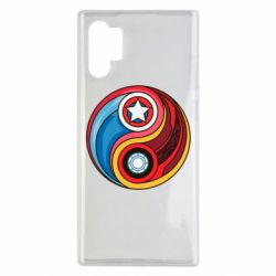 Чохол для Samsung Note 10 Plus Captain America & Iron Man - PrintSalon