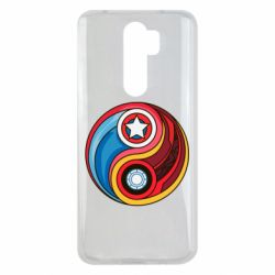 Чохол для Xiaomi Redmi Note 8 Pro Captain America & Iron Man - PrintSalon