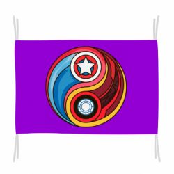 Прапор Captain America & Iron Man - PrintSalon