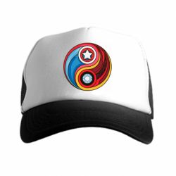 Кепка-тракер Captain America & Iron Man - PrintSalon