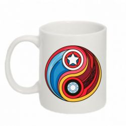 Чашка 320ml Captain America & Iron Man - PrintSalon