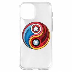 Чохол для iPhone 12 mini Captain America & Iron Man - PrintSalon