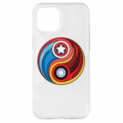 Чохол для iPhone 12 Pro Max Captain America & Iron Man - PrintSalon