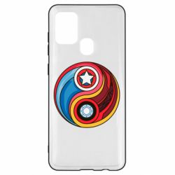 Чохол для Samsung A21s Captain America & Iron Man - PrintSalon