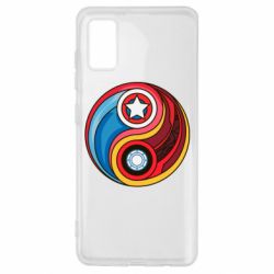 Чохол для Samsung A41 Captain America & Iron Man - PrintSalon