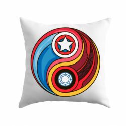 Подушка Captain America & Iron Man - PrintSalon