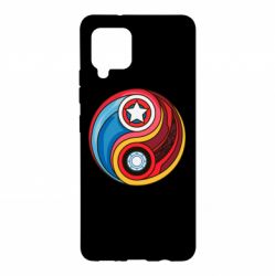 Чохол для Samsung A42 5G Captain America & Iron Man - PrintSalon
