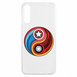 Чохол для Samsung A50 Captain America & Iron Man - PrintSalon