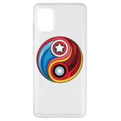 Чохол для Samsung A51 Captain America & Iron Man - PrintSalon