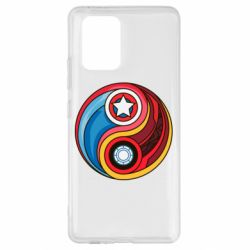 Чохол для Samsung S10 Lite Captain America & Iron Man - PrintSalon