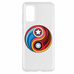 Чохол для Samsung S20 Captain America & Iron Man - PrintSalon