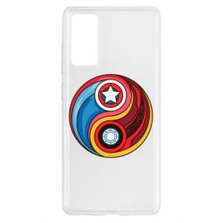 Чохол для Samsung S20 FE Captain America & Iron Man - PrintSalon