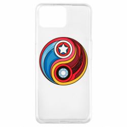 Чохол для Oppo A73Captain America & Iron Man - PrintSalon