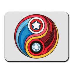 Килимок для миші Captain America & Iron Man - PrintSalon