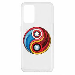 Чохол для Oppo Reno 5 4G Captain America & Iron Man - PrintSalon