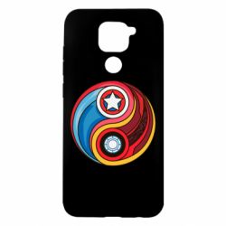 Чохол для Xiaomi Redmi Note 9 / Redmi 10X Captain America & Iron Man - PrintSalon