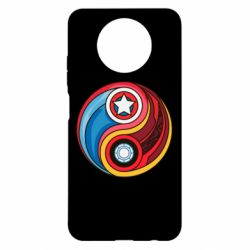 Чохол для Xiaomi Redmi Note 9 5G/Redmi Note 9T Captain America & Iron Man - PrintSalon