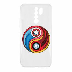 Чохол для Xiaomi Redmi 9 Captain America & Iron Man - PrintSalon