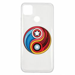 Чохол для Xiaomi Redmi 9c Captain America & Iron Man - PrintSalon