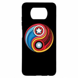 Чохол для Xiaomi Poco X3 Captain America & Iron Man - PrintSalon