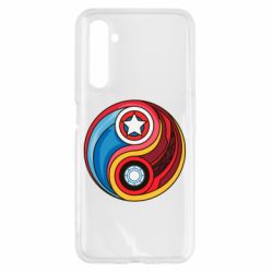 Чохол для Realme 6 Captain America & Iron Man - PrintSalon