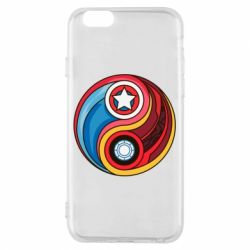 Чохол для iPhone 6/6S Captain America & Iron Man - PrintSalon