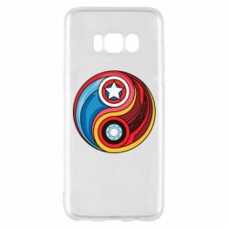 Чохол для Samsung S8 Captain America & Iron Man - PrintSalon
