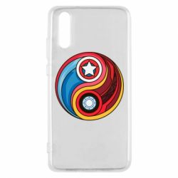 Чохол для Huawei P20 Captain America & Iron Man - PrintSalon