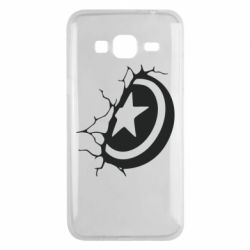 Чохол для Samsung J3 2016 Captain America shield - PrintSalon
